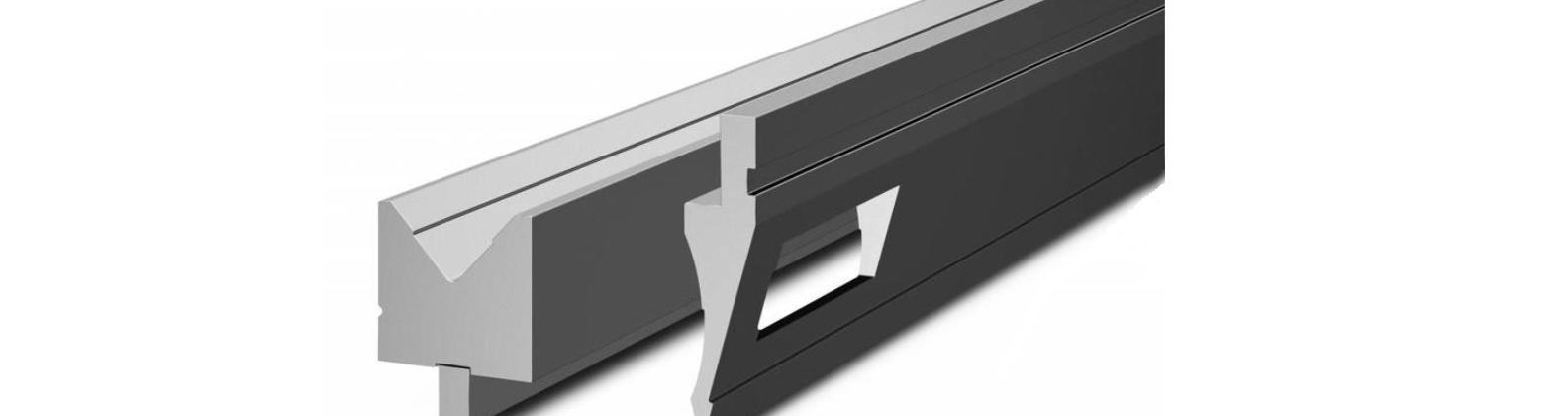Modificatie van kantpersgereedschap naar wens voor de toepassing. Dit maakt speciaalgereedschap mogelijk overbodig